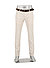 Chino Lou, Regular Fit, Baumwolle-Leinen, beigegraublau kariert - beige