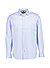Hemd, Tailored Fit, Baumwolle, bleu-weiß gestreift - bleu