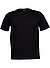 T-Shirt, Baumwoll-Jersey, schwarz - schwarz