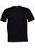 T-Shirt, Baumwoll-Jersey, schwarz - schwarz