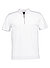 Zip-Polo, Pima Baumwolle, weiß - weiß