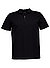 Zip-Polo, Pima Baumwolle, schwarz - schwarz