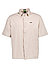 Kurzarmhemd Mesh, Comfort Fit, Baumwoll-Jersey, beige - beige