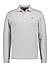 Polo-Shirt, Slim Fit, Baumwoll-Piqué, hellgrau - hellgrau