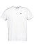 T-Shirt, Classic Fit, Baumwolle, weiß - weiß
