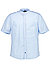 Kurzarmhemd, Regular Fit, Baumwolle, hellblau - hellblau