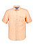 Kurzarmhemd, Reines Leinne, apricot meliert - apricot