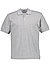 Polo-Shirt, Baumwoll-Piqué, hellgrau - hellgrau