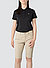 Damen Polo-Shirt Nora - Cool Comfort - schwarz