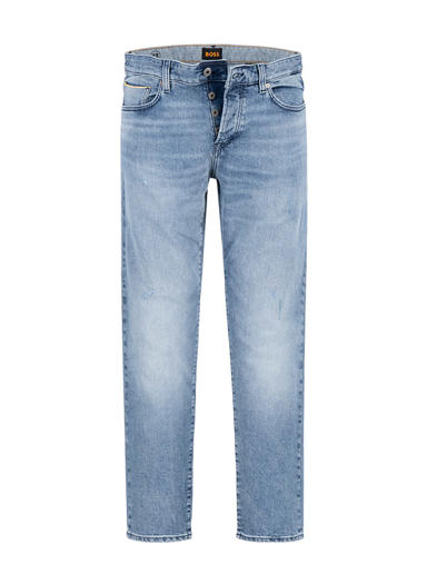 Jeans Onyx, Slim Taper Fit, Baumwoll-Stretch, lieghtblue