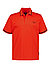 Polo-Shirt Parris, Baumwoll-Jersey, dunkelorange - dunkelorange