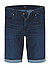 Jeansshorts John, Modern Fit, Baumwolle T400®, dunkelblau - dunkelblau