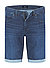 Jeansshorts John, Modern Fit, Baumwolle T400®, blau - blau