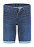 Jeansshorts John, Modern Fit, Baumwolle T400®, blau - blau