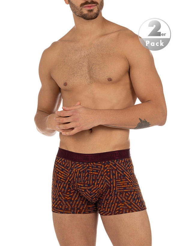 bruno banani Shorts 2er Pack Maze 2201-2874/3261 Image 0