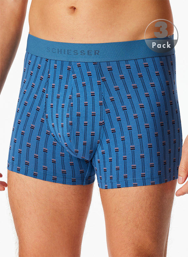 Schiesser Shorts 3er Pack 180197/923