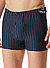 Trunks, Bio Baumwoll-Stretch, navy- multicolor gestreift - navy-multicolour