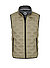 Steppweste MSMalcom, Mikrofaser Sorona®, dunkelbeige - dunkelbeige