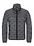 Daunenjacke MSSalvio, Mikrofaser, dunkelgrau - dunkelgrau