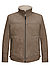Jacke MSCamino, Ziegenvelours Webfell, khaki - khaki