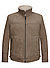 Jacke MSCamino, Ziegenvelours Webfell, khaki - khaki