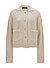 Strickjacke MSHilary im trendigen Mink-Look - creme