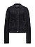 Strickjacke MSHilary im trendigen Mink-Look - schwarz