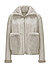 Wendejacke MSMinu in Lammfell-Optik - creme