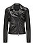 Lederjacke MSDebra im Biker-Look - schwarz