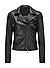 Lederjacke MSDebra im Biker-Look - schwarz