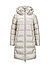 Steppmantel MSRocky mit kuscheligen Fake Fur Details - creme