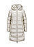 Steppmantel MSRocky mit kuscheligen Fake Fur Details - creme