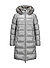 Steppmantel MSRocky mit kuscheligen Fake Fur Details - mittelgrau