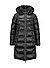 Steppmantel MSRocky mit kuscheligen Fake Fur Details - schwarz