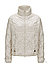 Steppjacke MSCosimastar mit Sternen-Paillettenstickerei - creme