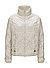 Steppjacke MSCosimastar mit Sternen-Paillettenstickerei - creme