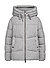 Halbdaunen-Jacke MSHalima im edlen Stricklook - grau