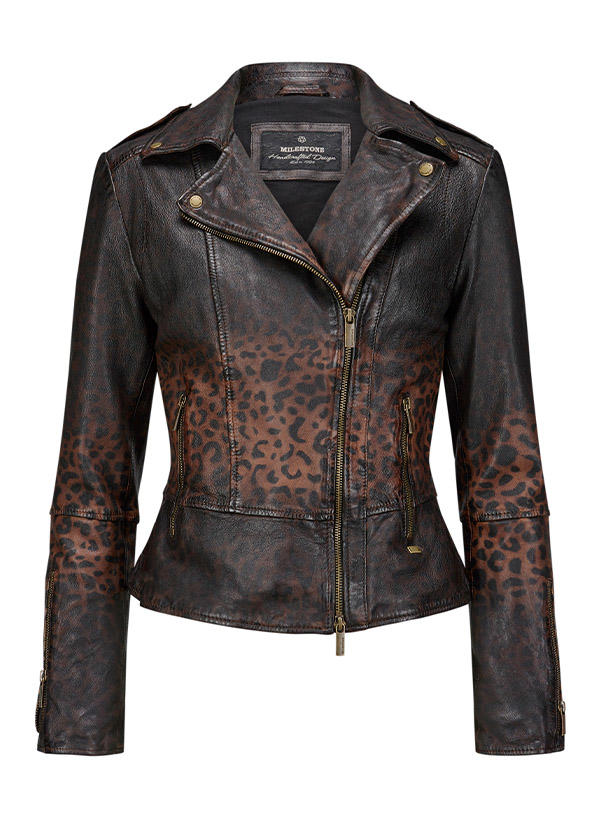 MILESTONE Damen Lederjacke Marga 531081/41680/29