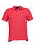 Polo-Shirt, Custom Slim Fit, Baumwoll-Piqué, feuerrot - feuerrot