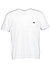 T-Shirt, Classic Fit, Baumwolle, weiß - weiß
