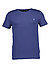 T-Shirt, Custom Slim Fit, Baumwolle, indigo - indigoblue