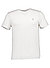 T-Shirt, Custom Slim Fit, Baumwolle, greige meliert - hellgrau