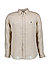 Hemd, Custom Fit, Reines Leinen, beige - beige