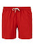 Badeshorts, Mikrofaser-Stretch, rot - rot