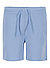 Sweatshorts, Baumwolle, blau - blau