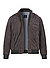 Lederblouson Byll, Ziegenvelours, grau - grau