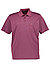 Polo-Shirt, Baumwoll-Jersey, beere gestreift - beere