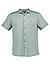 Kurzarmhemd, Modern Fit, Jersey, mintgrün gemustert - mintgrün