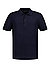 Polo-Shirt Lannotti, Strick, creme gestreift - dunkelblau