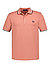 Polo-Shirt, Baumwoll-Piqué, rose - rose-ecru-navy